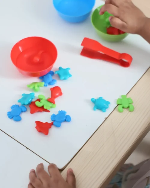 فرز ألوان الأسماك